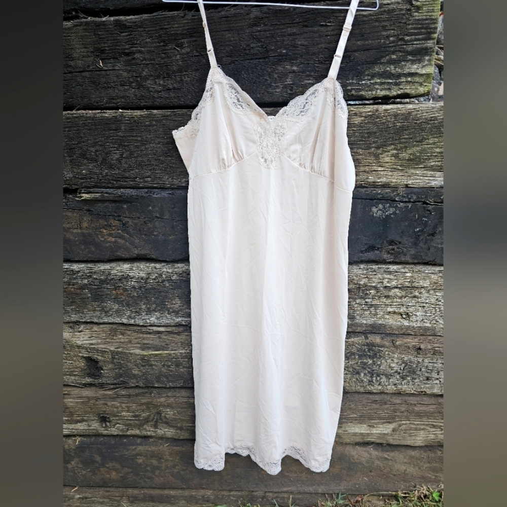 Vintage Feminine Lingerie Coquette Slip